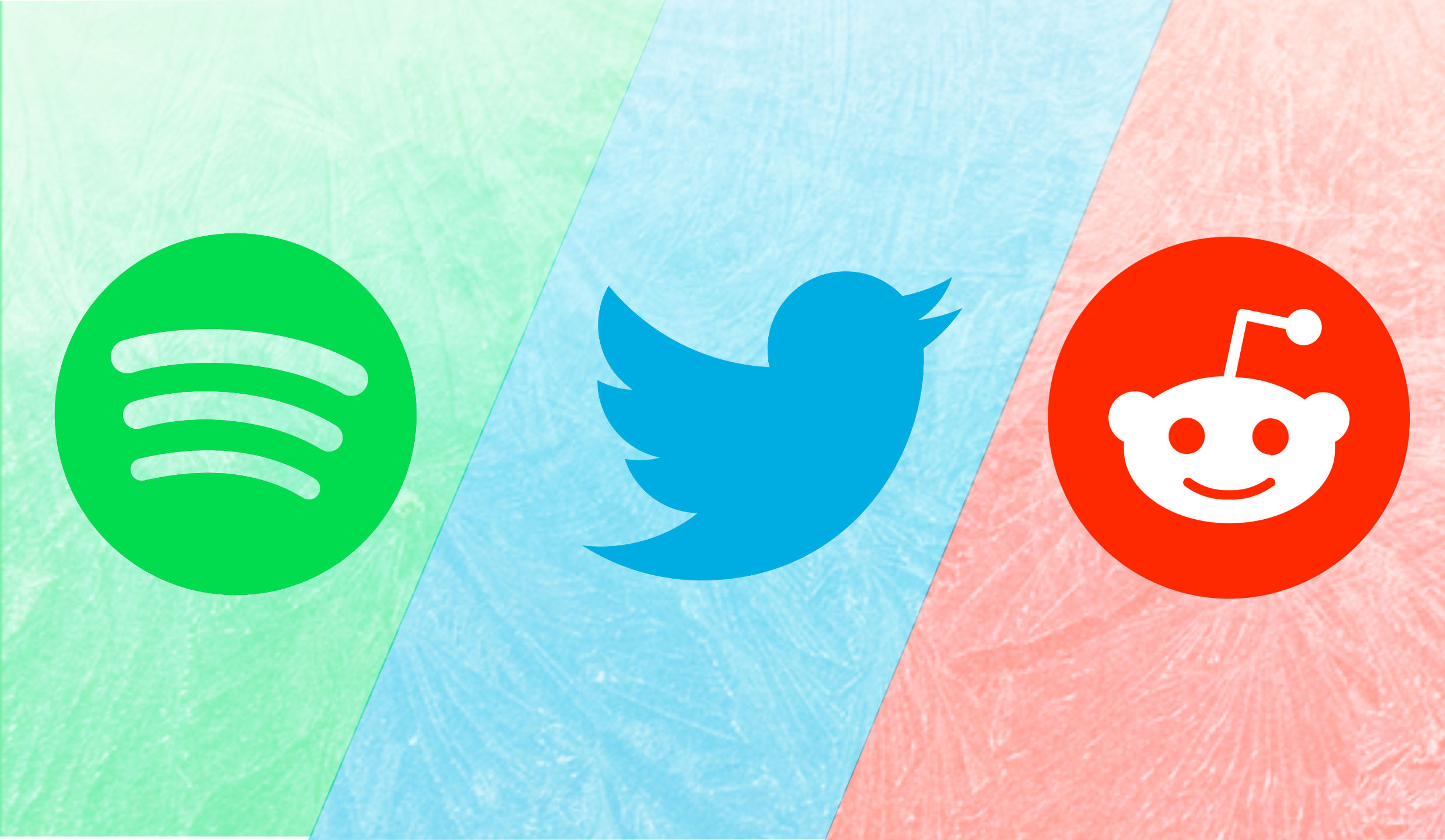 Spotify, Twitter and Reddit Integrations Added!