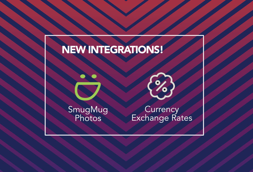 SmugMug Photos, Currency Exchange Rates and More!