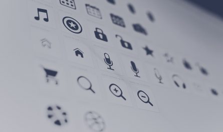 Photo of a grid listing of Icons