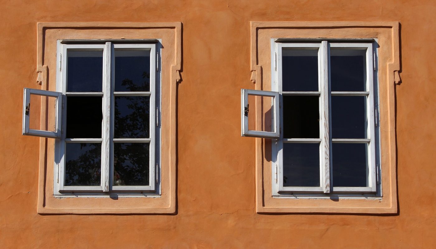 Photo of Two Identical Windows
