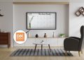 DAKboard on living room TV with DAKboard app for Android